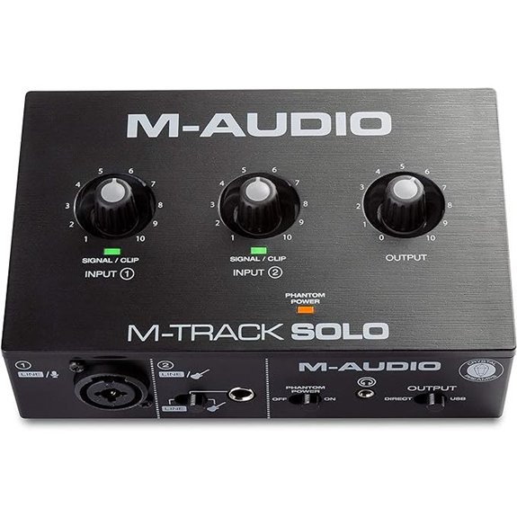 M-AUDIO M-Track Solo USB Audio Interface