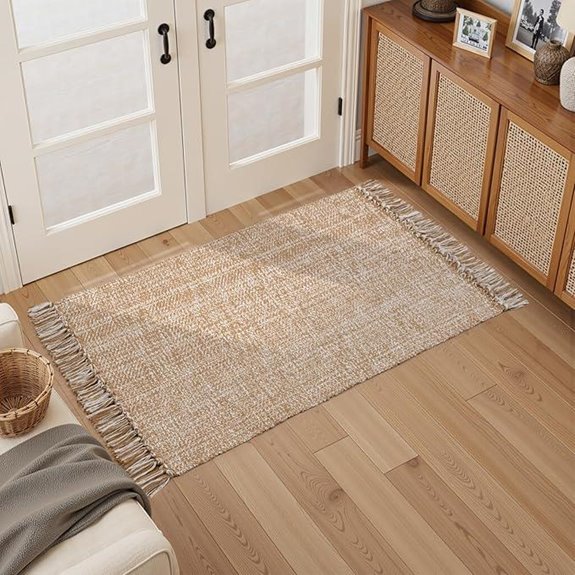 Collive Entryway Door Mat 27x43 Machine Washable