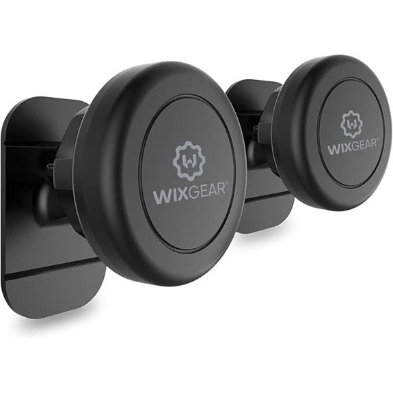 WixGear 2-Pack Magnetic Car Dashboard Phone Holders