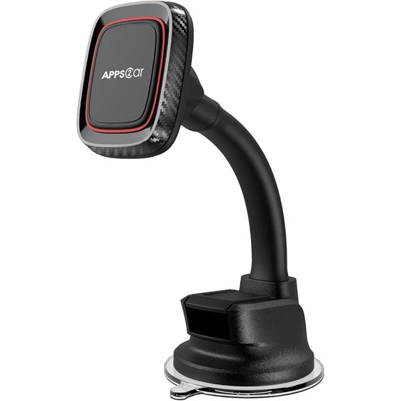 APPS2Car Magnetic Car Phone Holder with Flexible Arm