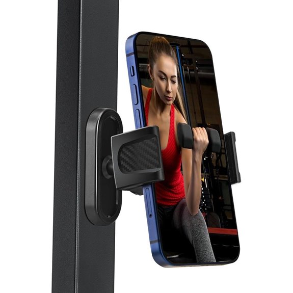 Magnetic Phone Holder for Gym and Workout Recording