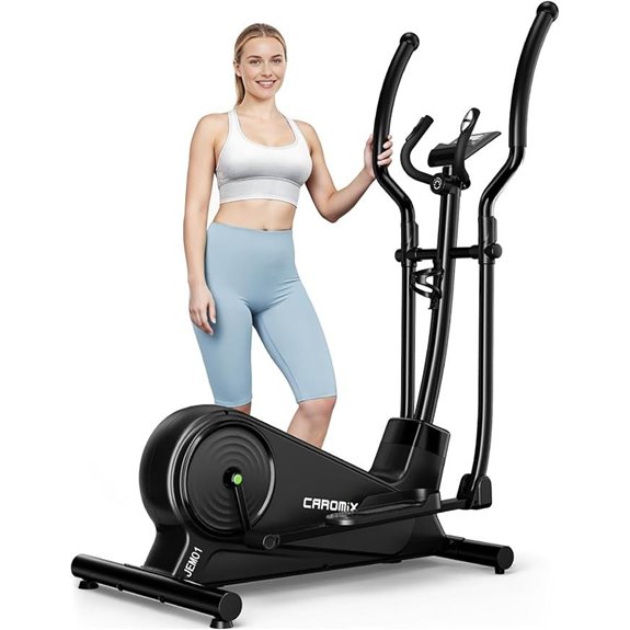 magnetic resistance elliptical trainer