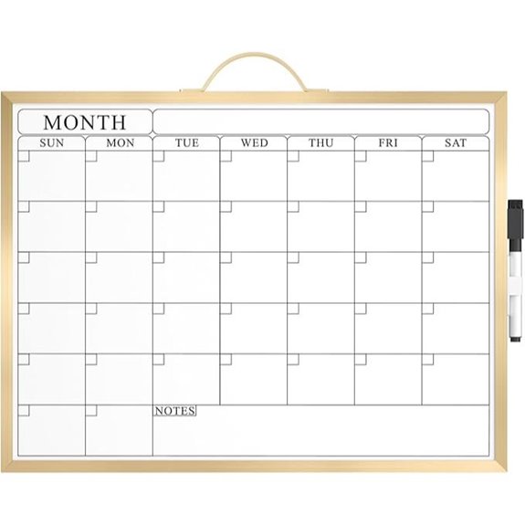 MaxGear Magnetic Wall Calendar Whiteboard