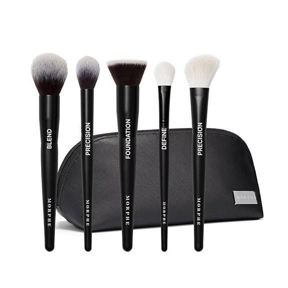 Morphe Face The Beat Makeup Brush Set (5 pcs)
