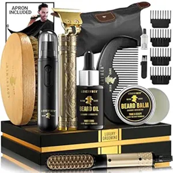 Men's Grooming Gift Set with Beard & Hair Care