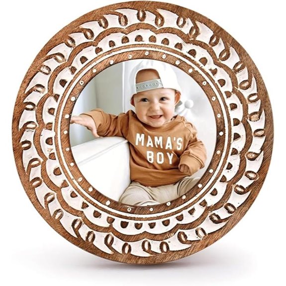 Mango Wood 4x4 Inch Antique Photo Frame