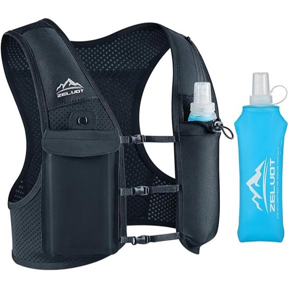 Running Hydration Vest with Soft Flask for Marathon