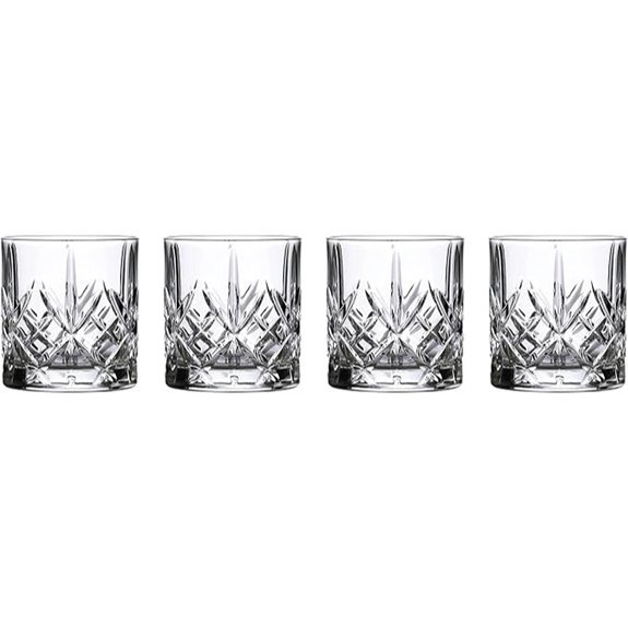 Marquis By Waterford Maxwell Tumblers Set of 4 11 oz Clear