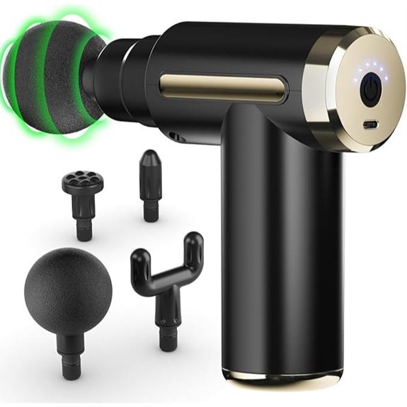 Cotsoco Massage Gun with 4 Heads & 6 Speeds