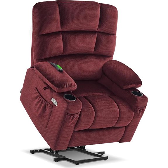 MCombo Power Lift Recliner with Massage Heat USB