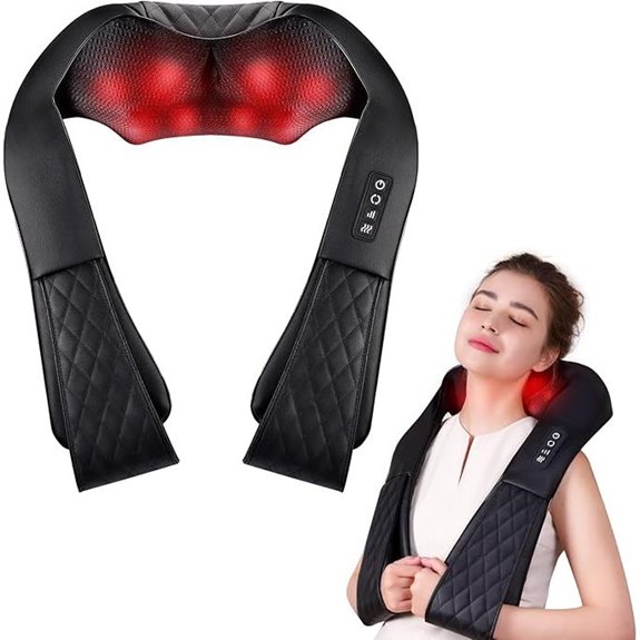 Shiatsu Neck & Back Massager with Heat