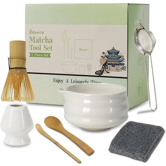 Matcha Whisk Set with Bowl and Accessories