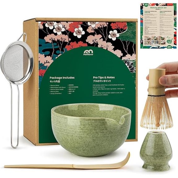 Matcha Whisk & Bowl Set with Accessories