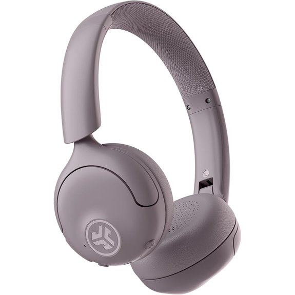 JLab Go Lux ANC Wireless Headphones (Mauve)