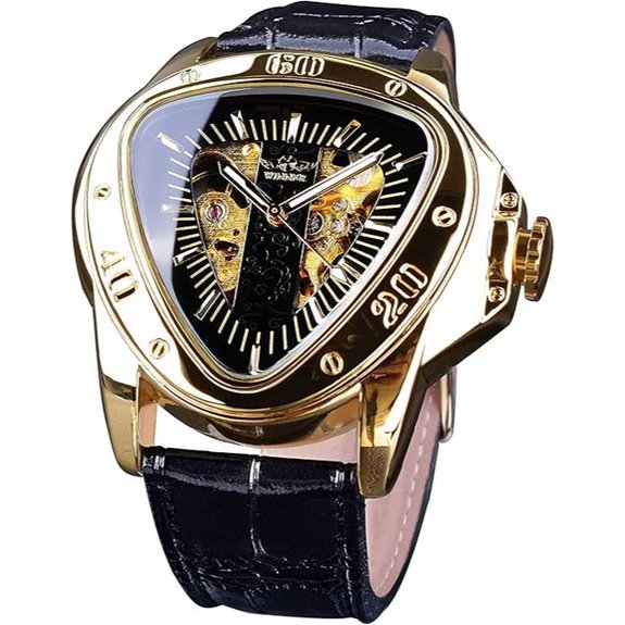 Winner Fashion Mechanical Men’s Skeleton Watch