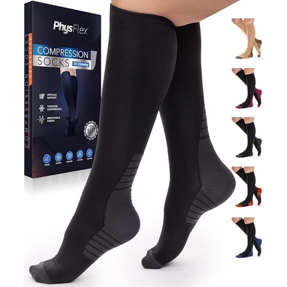 Compression Socks for Men & Women (20-30 mmHg)
