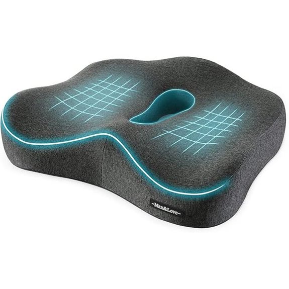Memory Foam Seat Cushion for Back Pain Relief