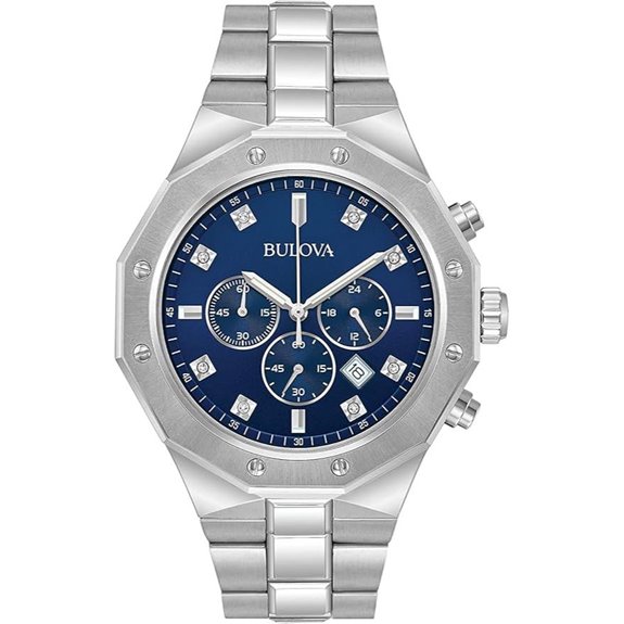Bulova Men's Classic Diamond Chronograph Watch