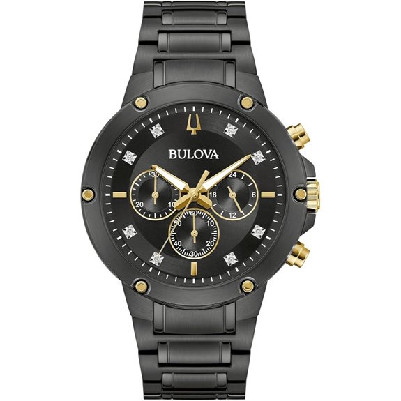 Bulova Men's Classic Diamond Chronograph Watch