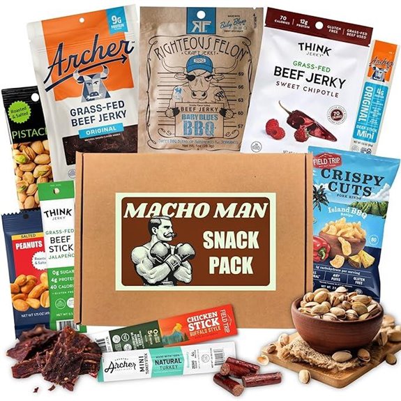 Macho Man Jerky Gift Box for Men