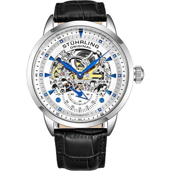 Stuhrling Men's Skeleton Automatic Dress Watch