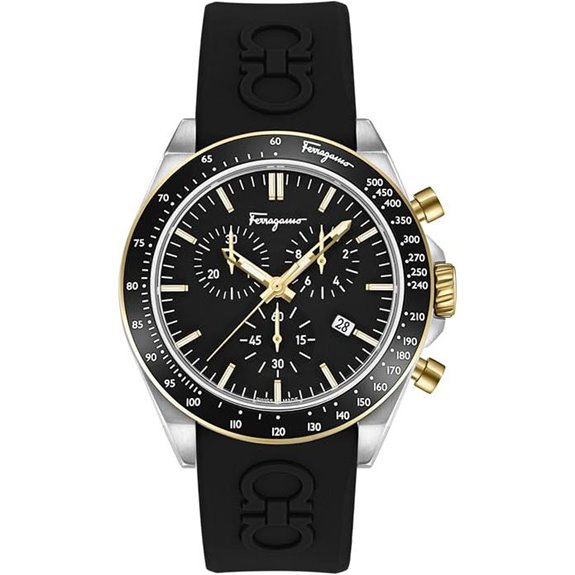 Ferragamo Urban Chrono Men's Watch with Black Strap