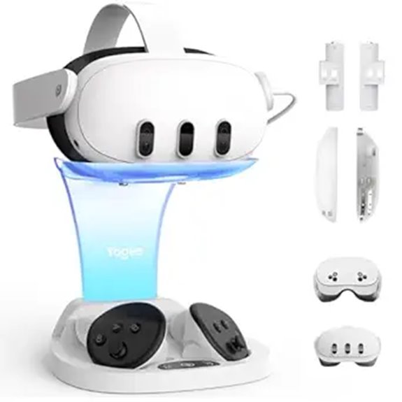YOGES VR Charging Dock for Meta Quest 3
