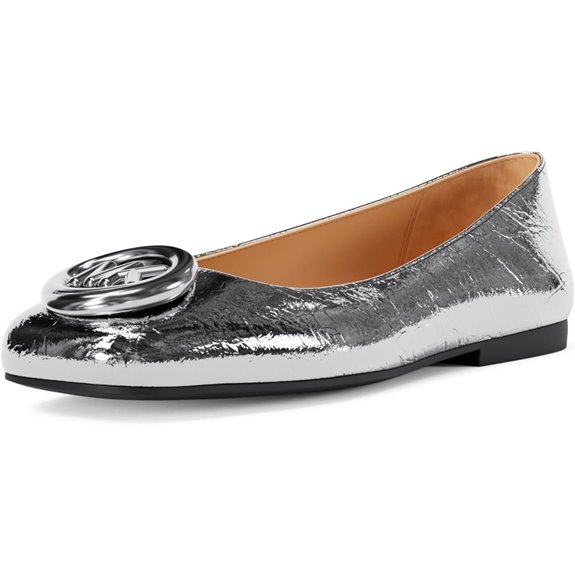 Michael Kors Womens Milan Flex Ballet Flat