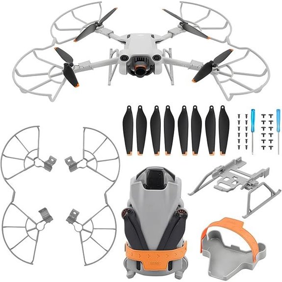 Mini 3 Pro Propeller Guard Set with Landing Gear