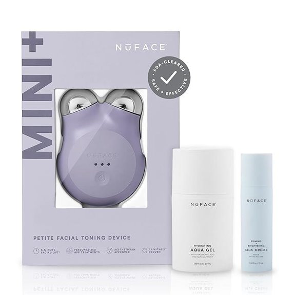 NuFACE MINI+ Facial Device Kit with Gel and Creme
