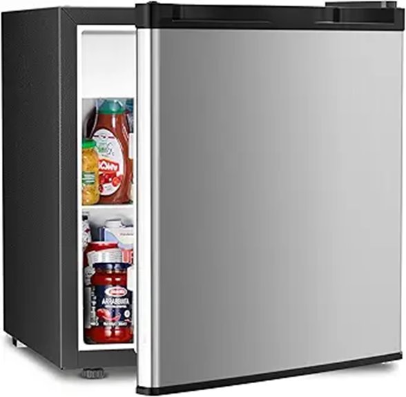 Antarctic Star Compact Mini Fridge with Freezer