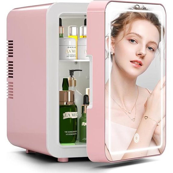 BOGDA Mini Skincare Fridge with LED Light