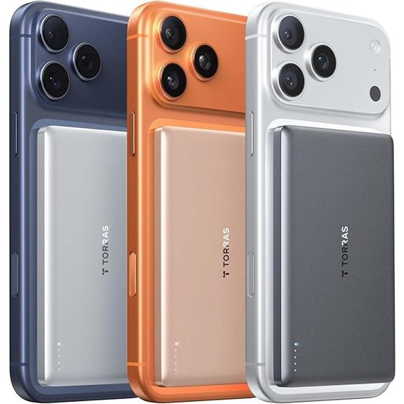 TORRAS MiniMag 5,000mAh Wireless Portable Power Bank