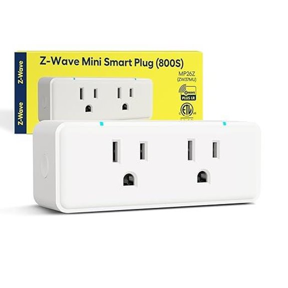 Minoston 800 Series Zwave Dual Outlet Plug
