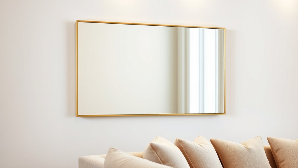 mirror size style placement