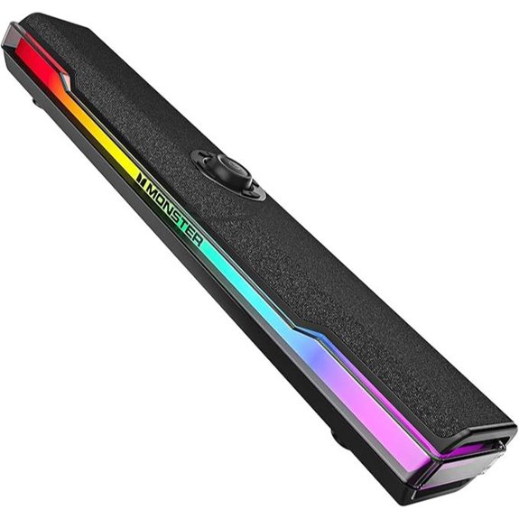 Monster S330 Bluetooth PC Speakers with RGB Lighting