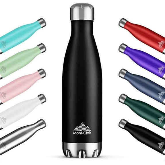 Mont-Clair H2O Stainless Steel Water Bottle