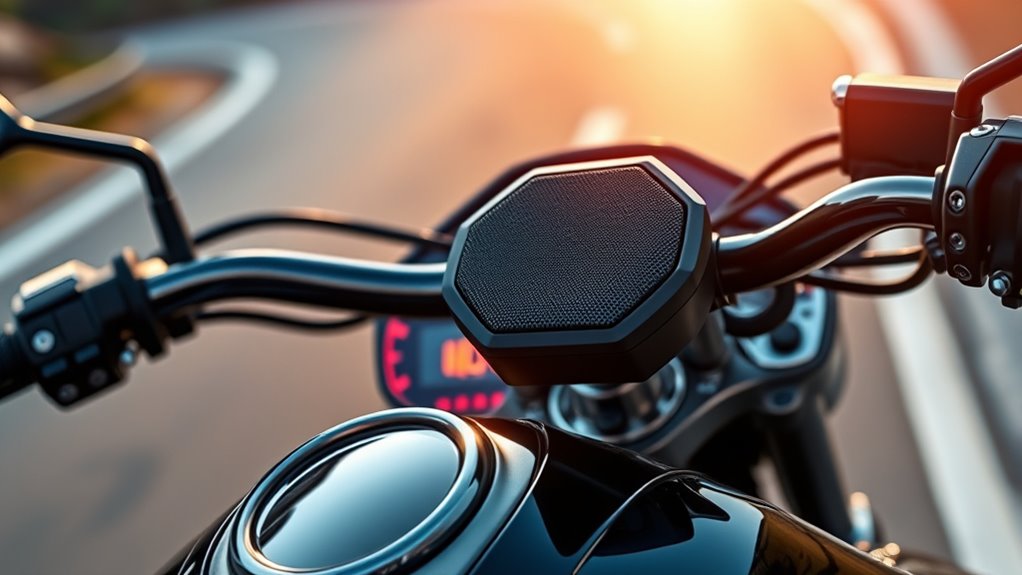 motorcycle dash speaker considerations
