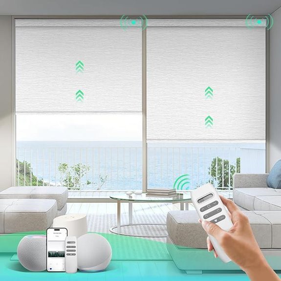 Motorized Blackout Smart Blinds with Remote