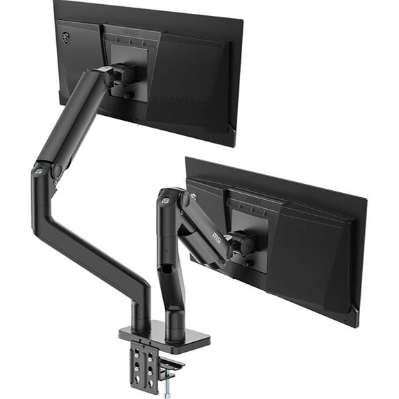 MSI MAG MT201D Dual Monitor Stand with VESA