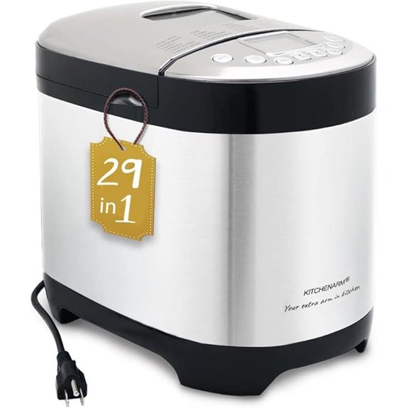 KITCHENARM 29-in-1 Stainless Steel Bread Machine