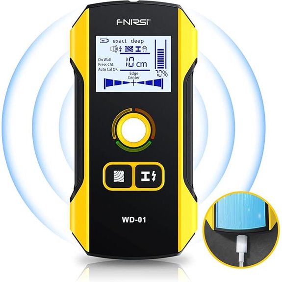 FNIRSI 6-in-1 Wall Scanner and Stud Finder