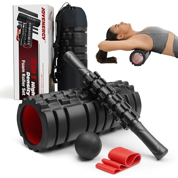 5-in-1 Foam Roller Set for Muscle Massage & Yoga