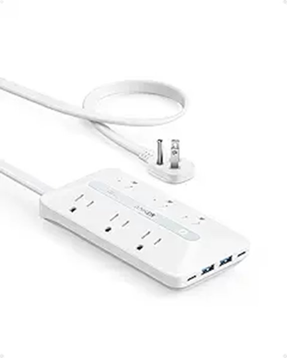 Anker 10-in-1 Power Strip with USB-C and USB-A