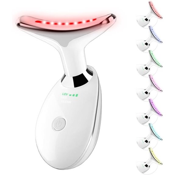 Red Light Therapy Facial Wand with 7 Colors