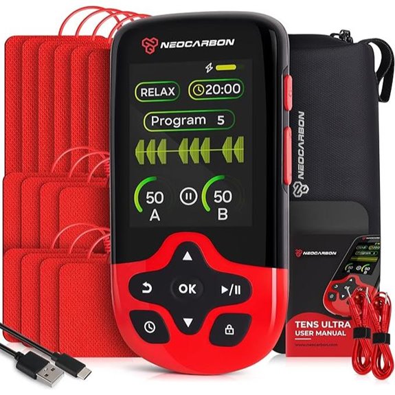 TENS Muscle Stimulator for Pain Relief & Recovery