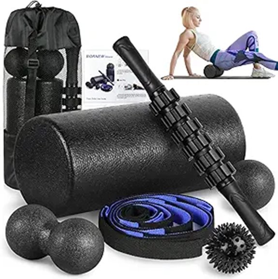 Foam Roller Set for Muscle Recovery and Therapy