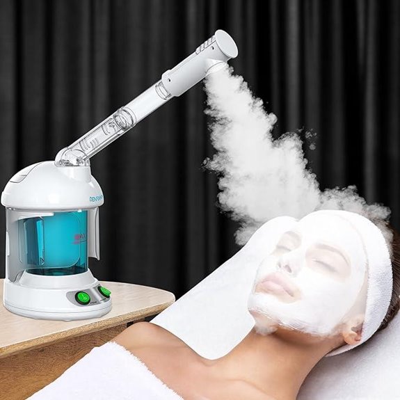 DENFANY Nano Ionic Facial Steamer with Rotating Arm