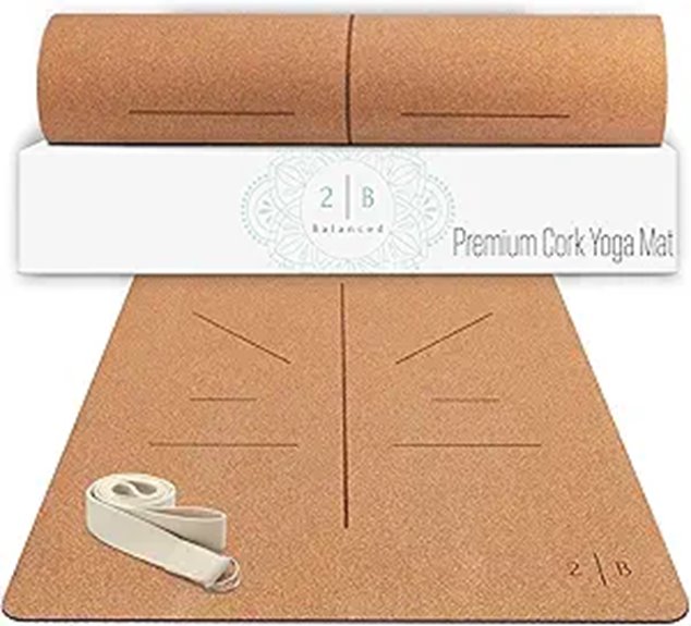 natural cork yoga mat