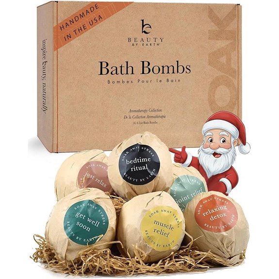 Organic Bath Bomb Gift Set for Relaxation